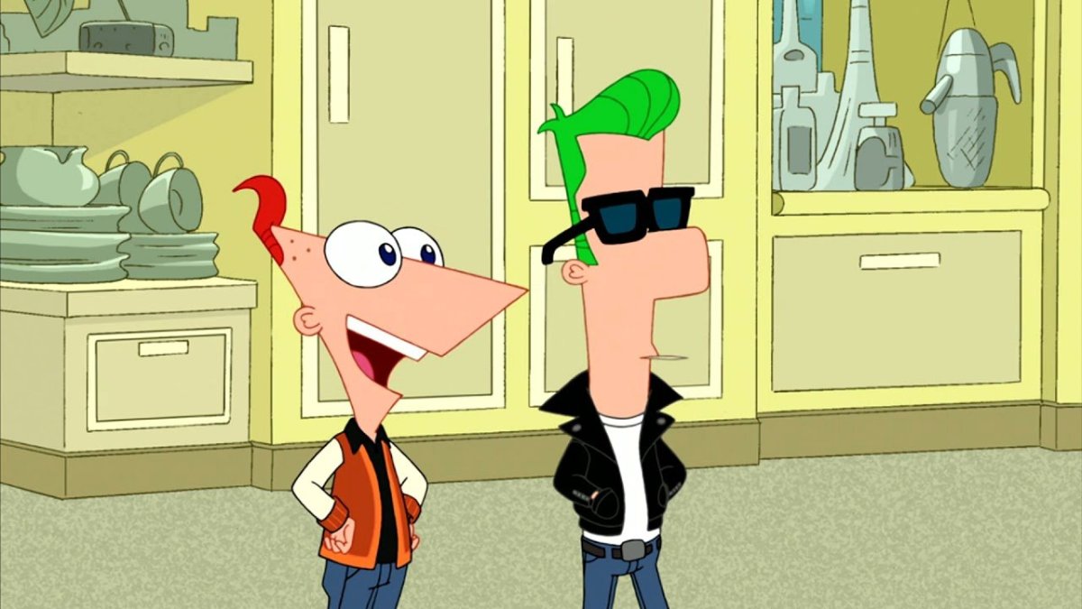 Финес и Ферб кадры из мультфильма