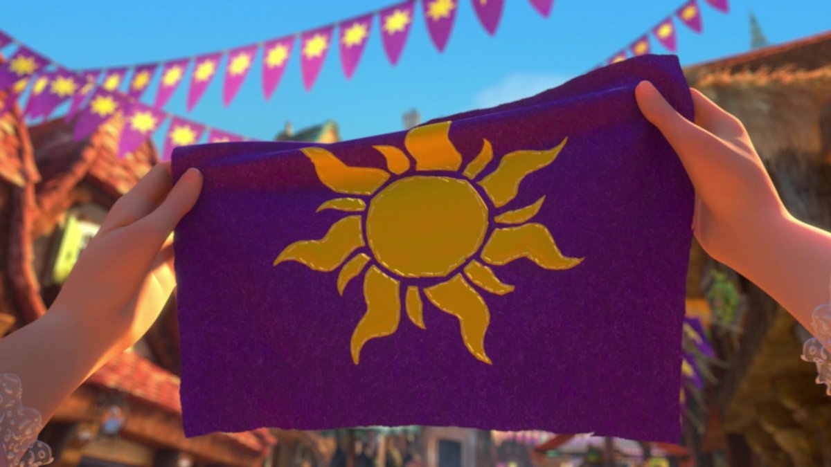 Солнце из Рапунцель