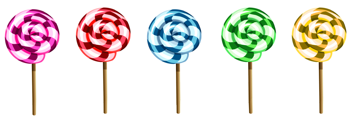 Леденец на палочке