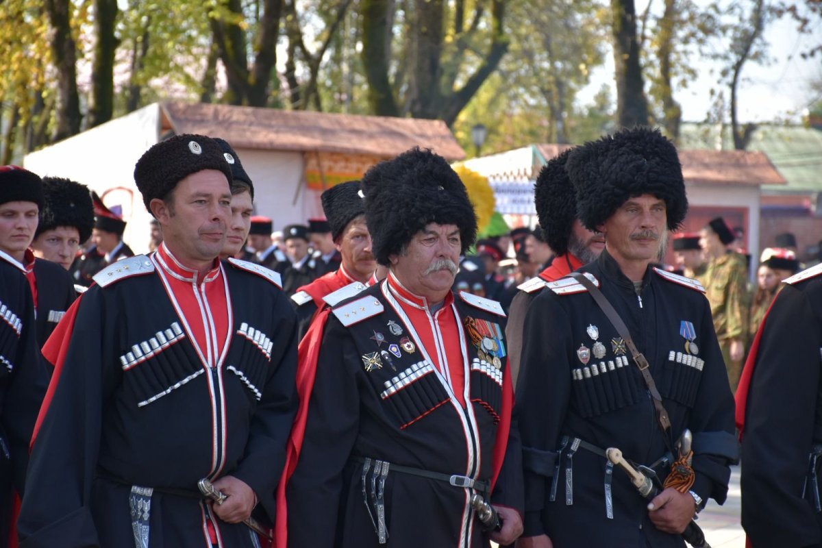 Парад Кубанского казачьего войска