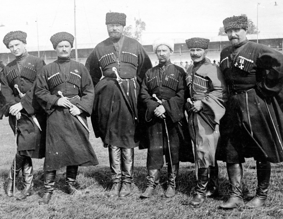 Парад Казаков Кубанского казачьего войска