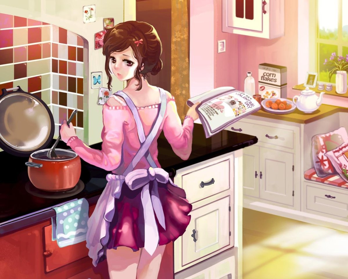Аниме домохозяйка