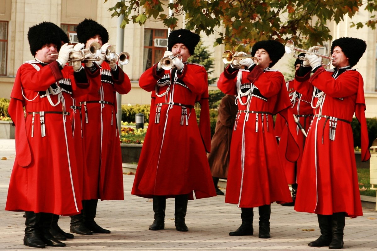 Уральские казаки кубанки