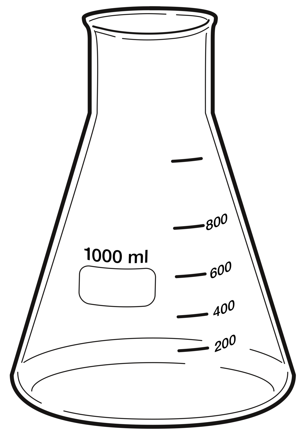 Химические колбы на белом фоне