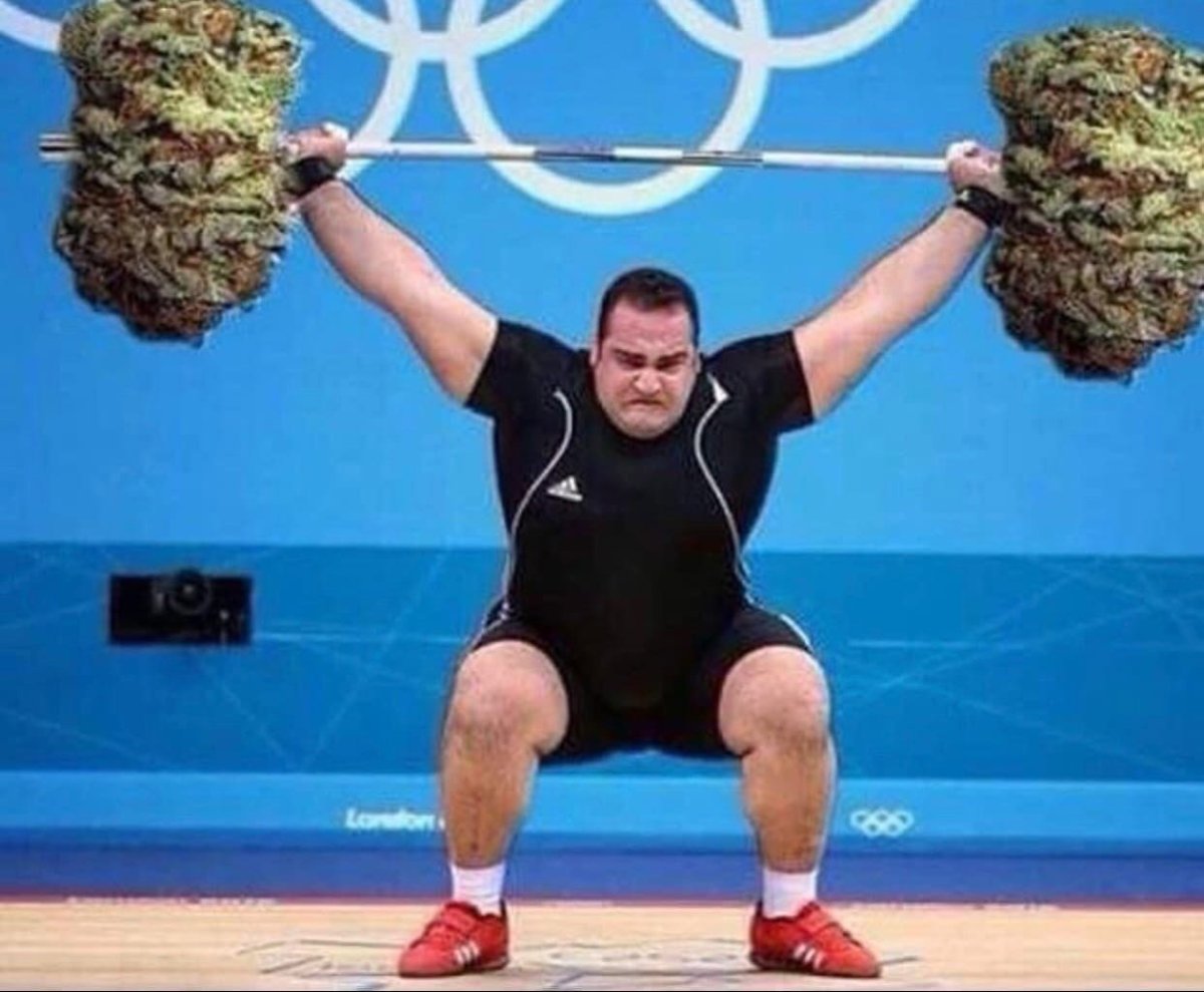 Ноги штангиста