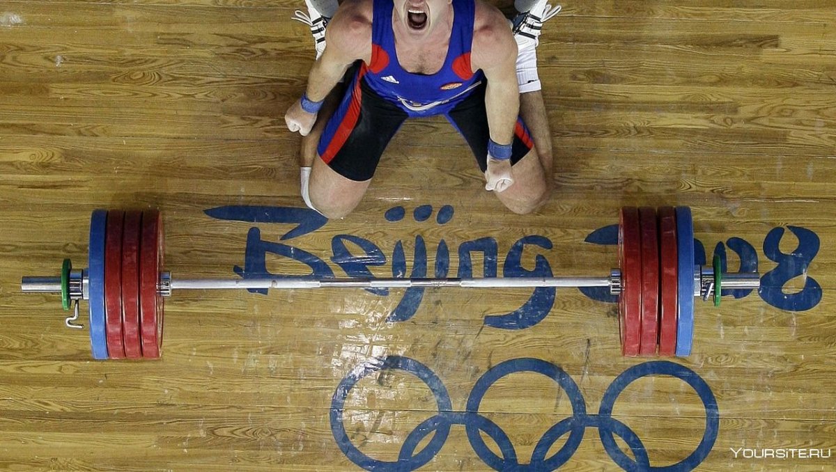 Пауэрлифтинг силуэт