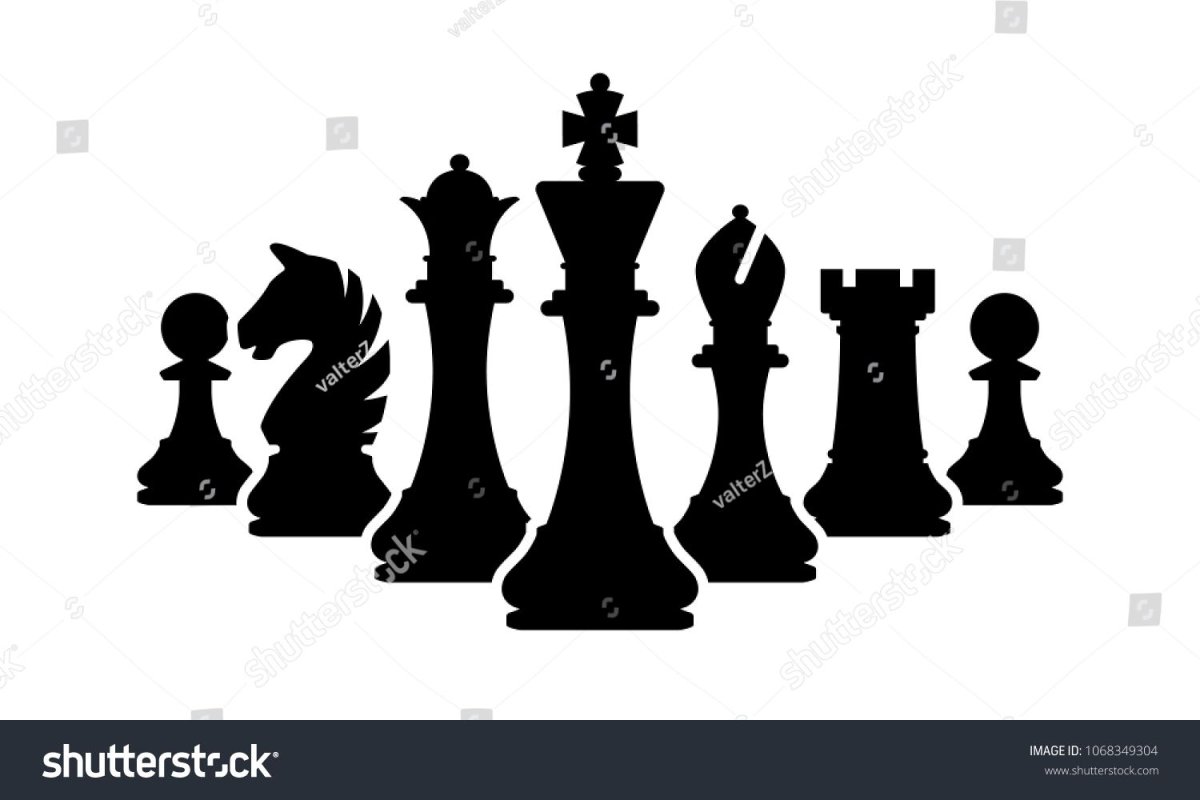 Силуэты шахматных фигур