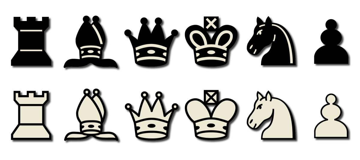 Значки шахматных фигур