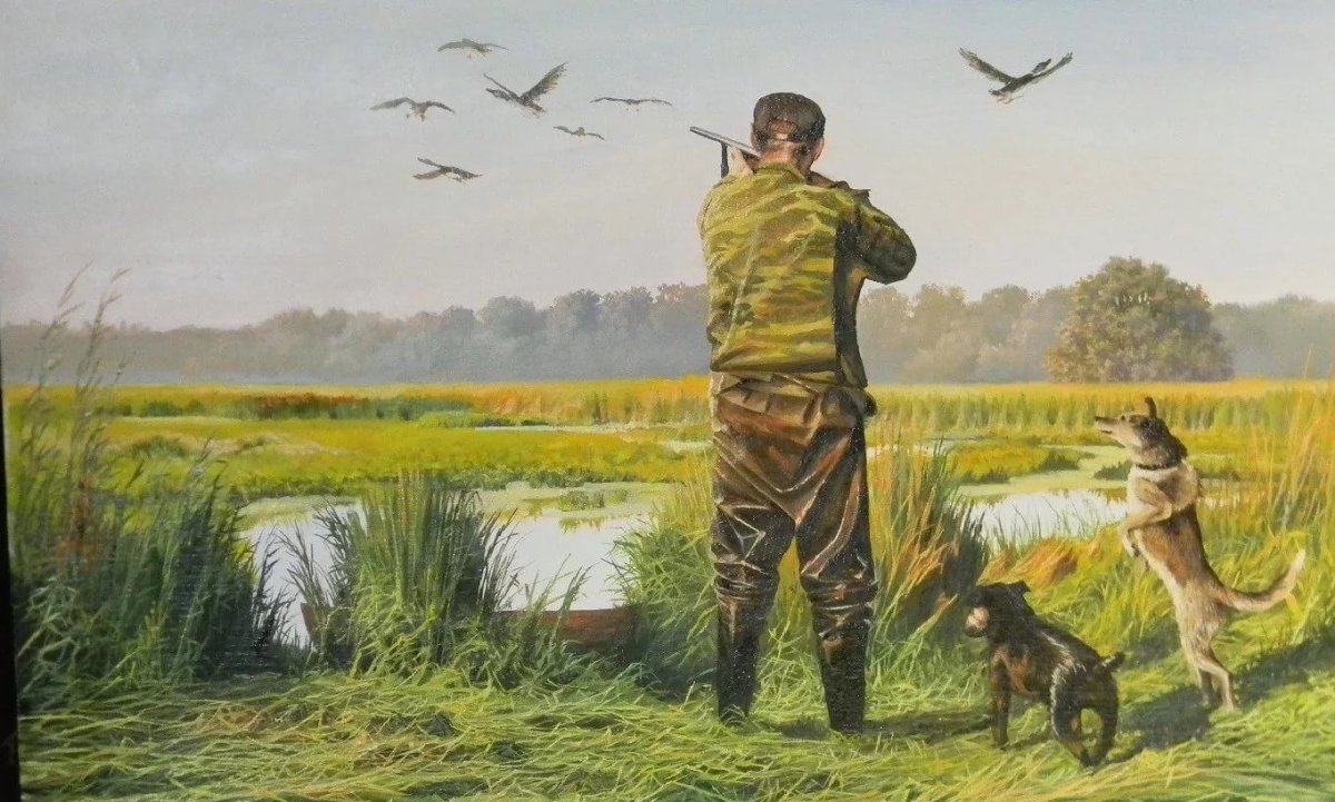 Охота арт дратхаар