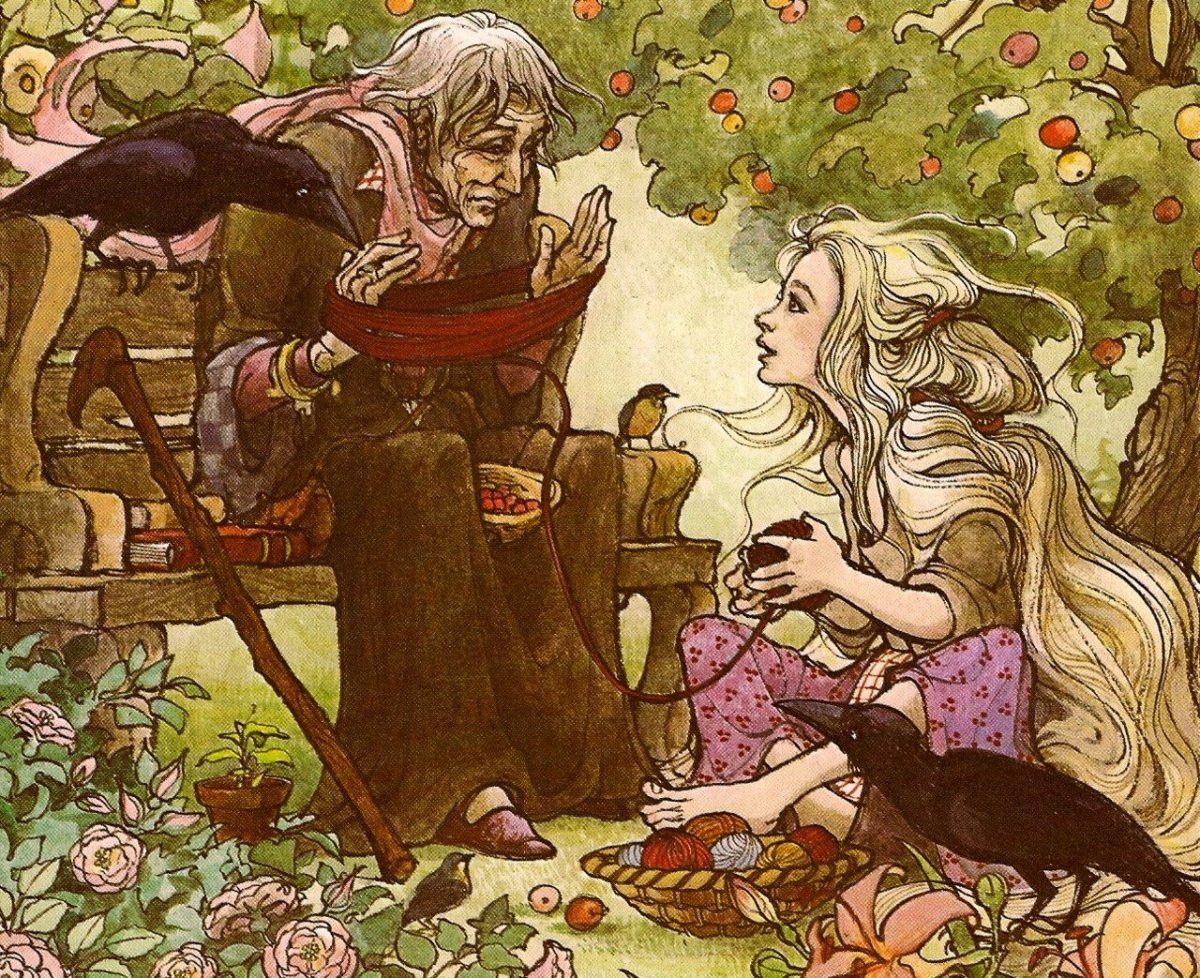 Братья Гримм "Рапунцель"