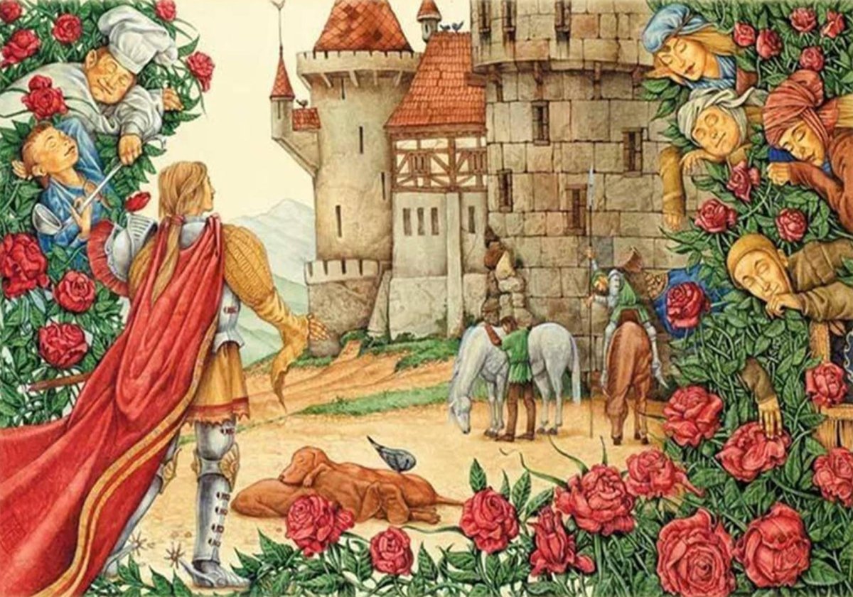 Рапунцель братья Гримм Елена Борисова