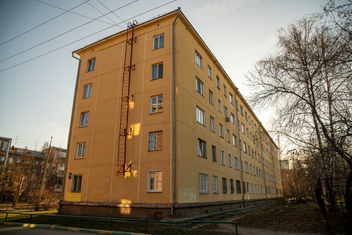 Четырехэтажная хрущевка Казань