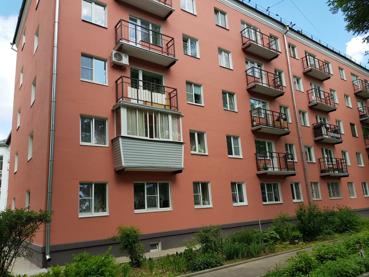 Фасады хрущевок