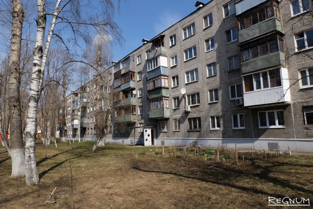 Фотография пятиэтажки