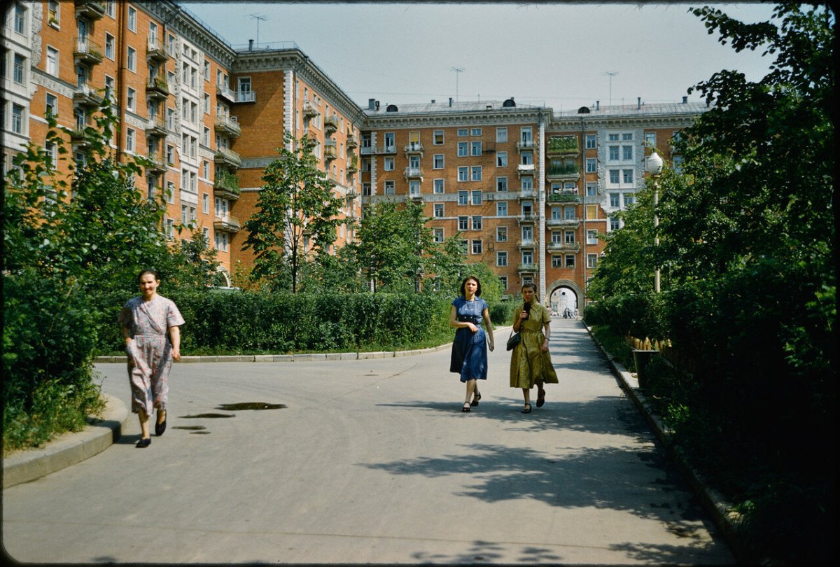 Ночной Красноярск дворы