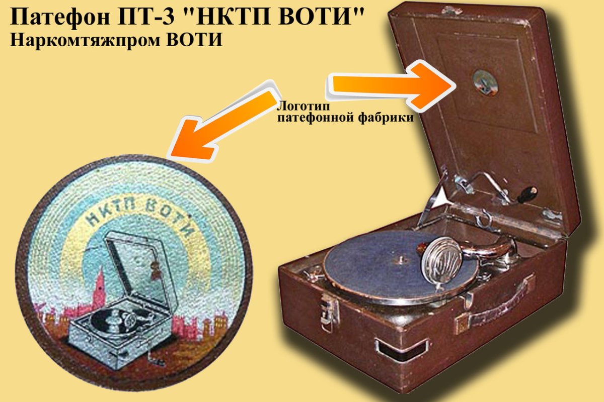 Детский патефон