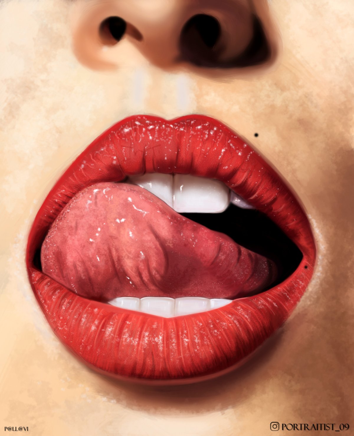 Открытый рот