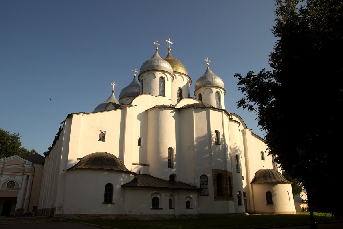 Софиевский собор Новгород купола
