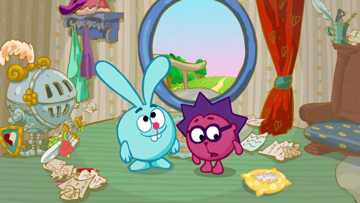 Смешарики Крош в детстве