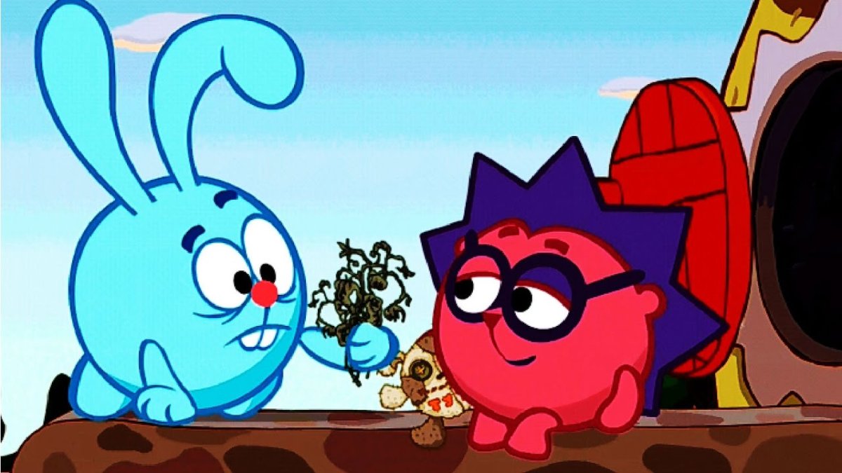 Смешарики Азбука безопасности нетерпеливые водители