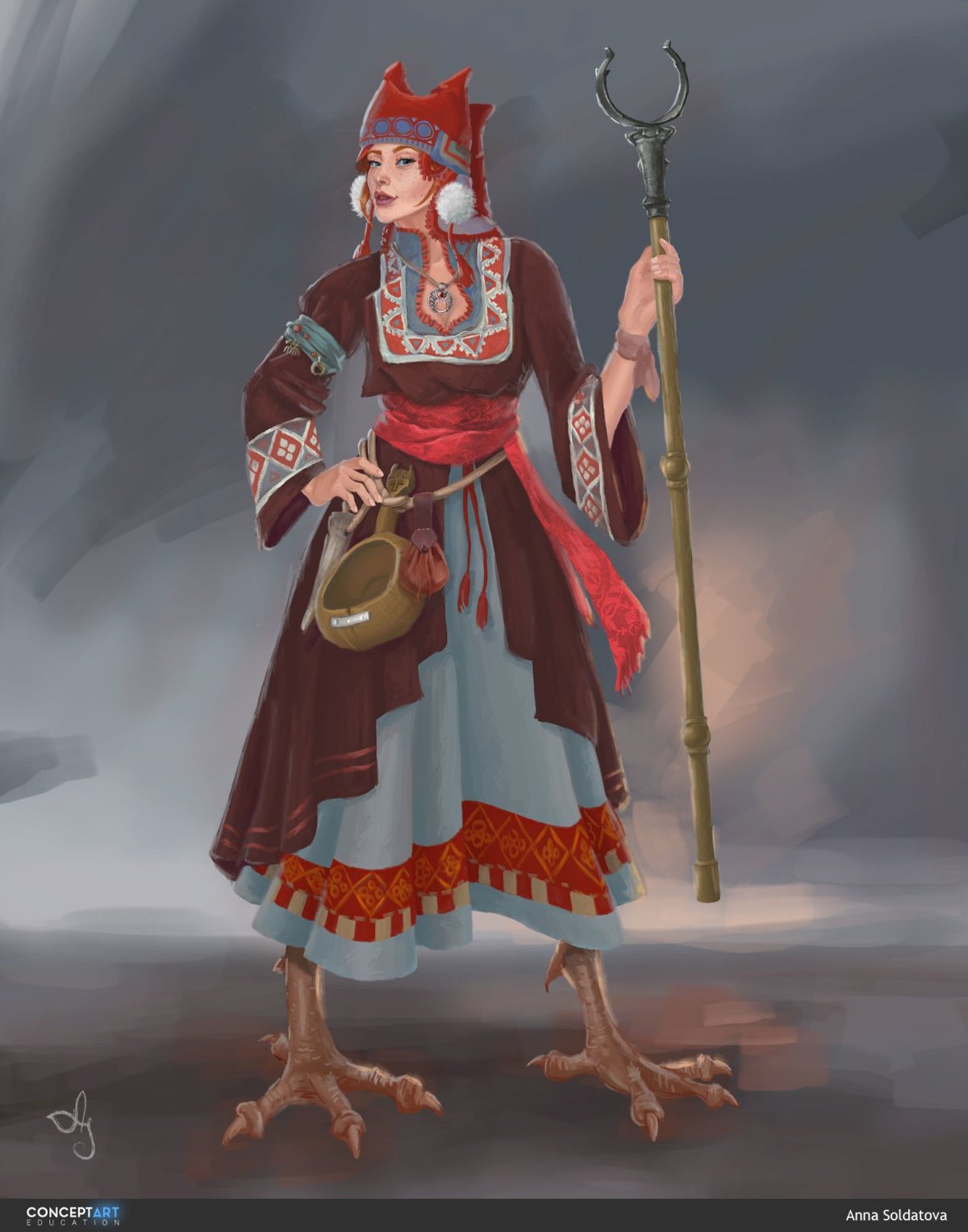 Эдуард Халмурзаев художник баба Яга