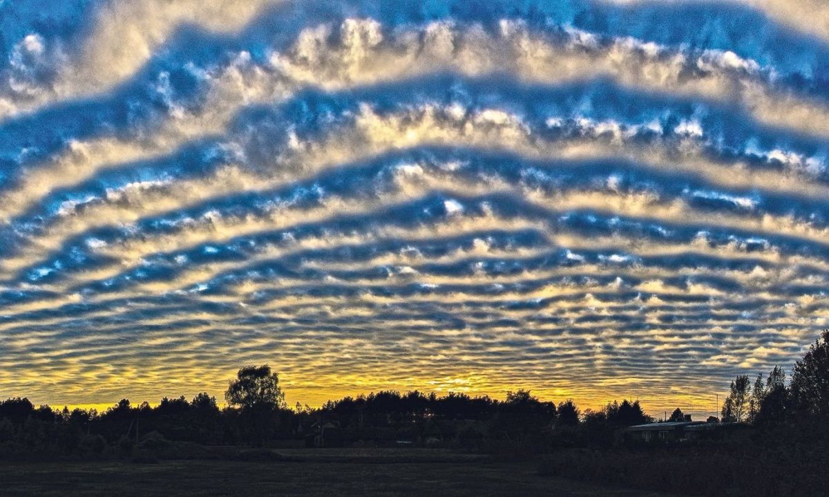 Перистые, перисто-Слоистые, перисто-Кучевые облака