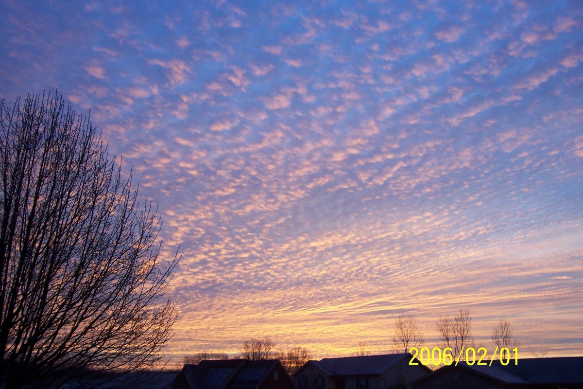 Слоисто-Кучевые облака зимой