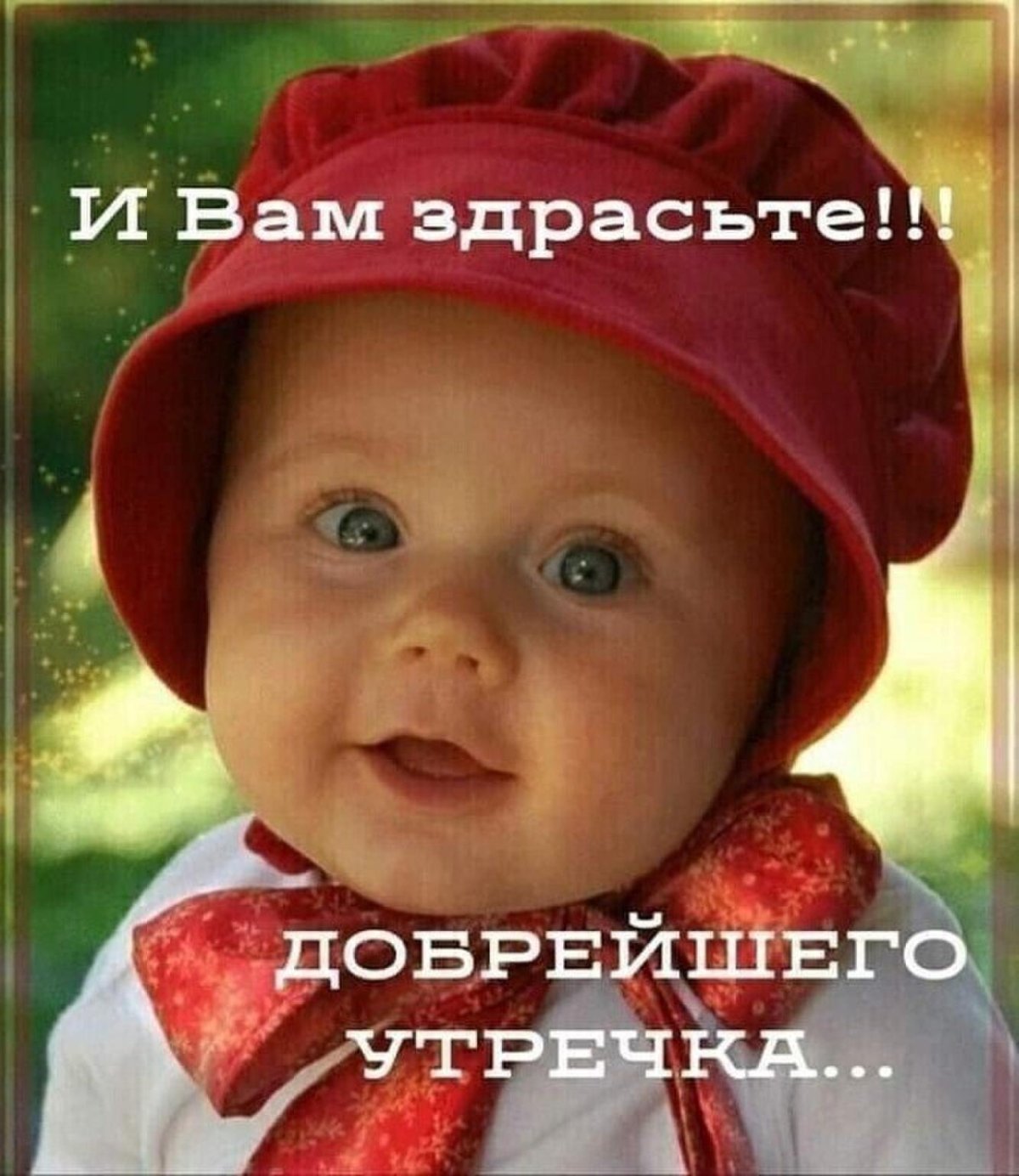 Утром никому не здрасьте