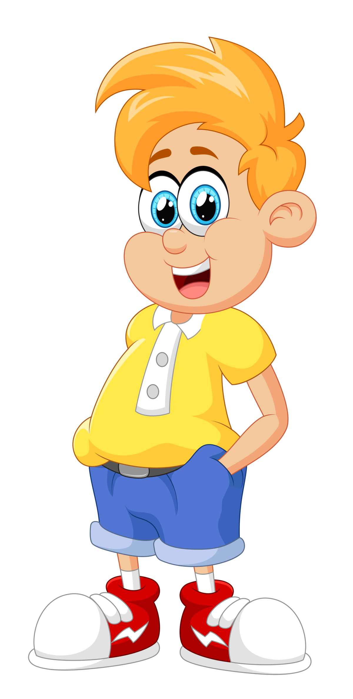 Мультипликационный мальчик