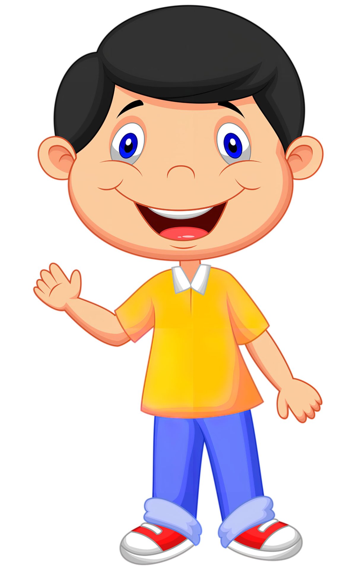 Грустный и веселый мальчик