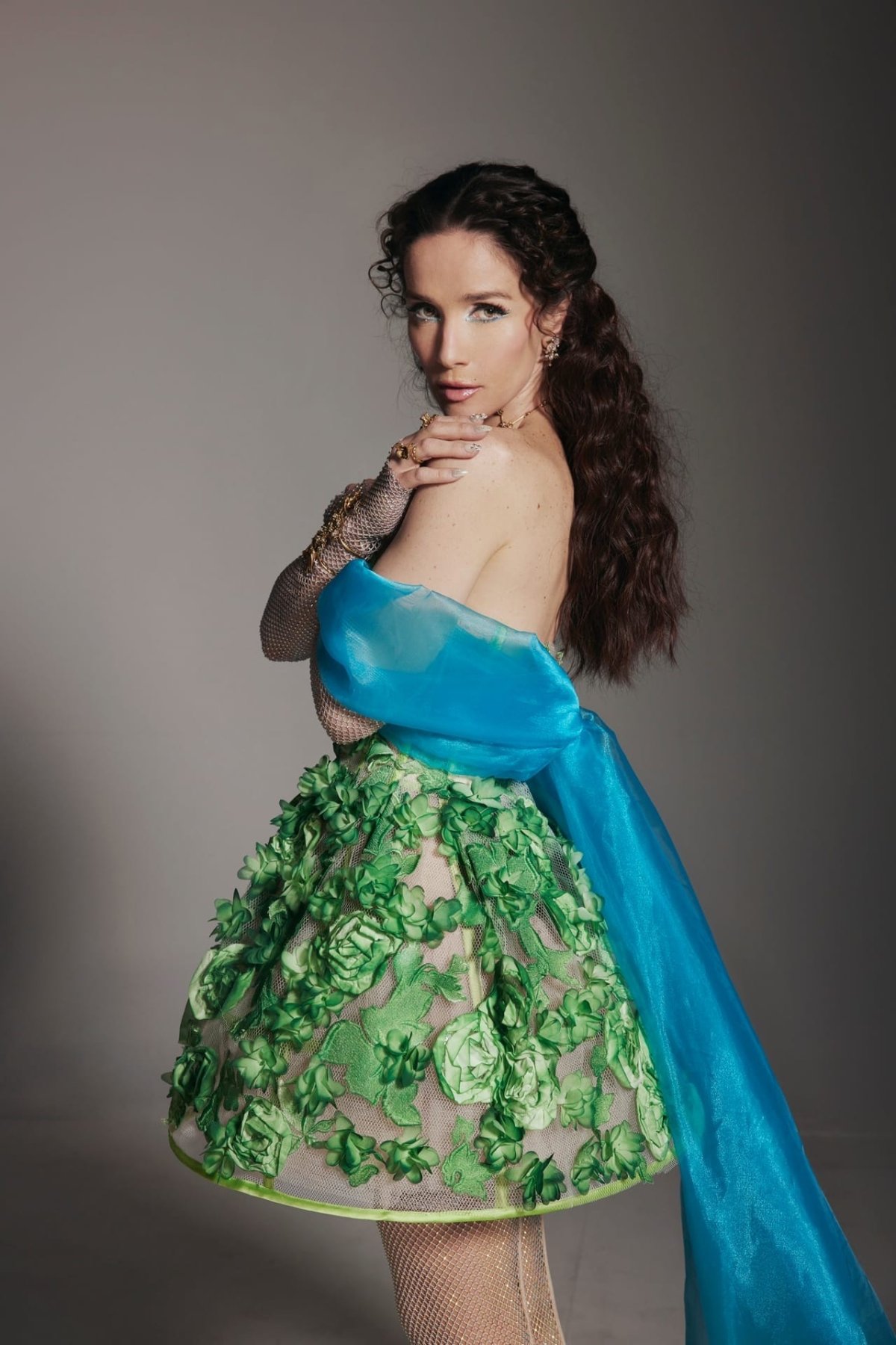 Наталия Орейро в военной форме