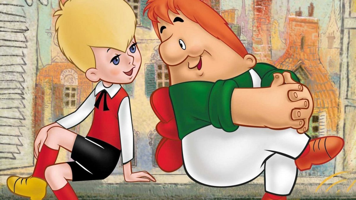 Карлсон и Фрекен бок