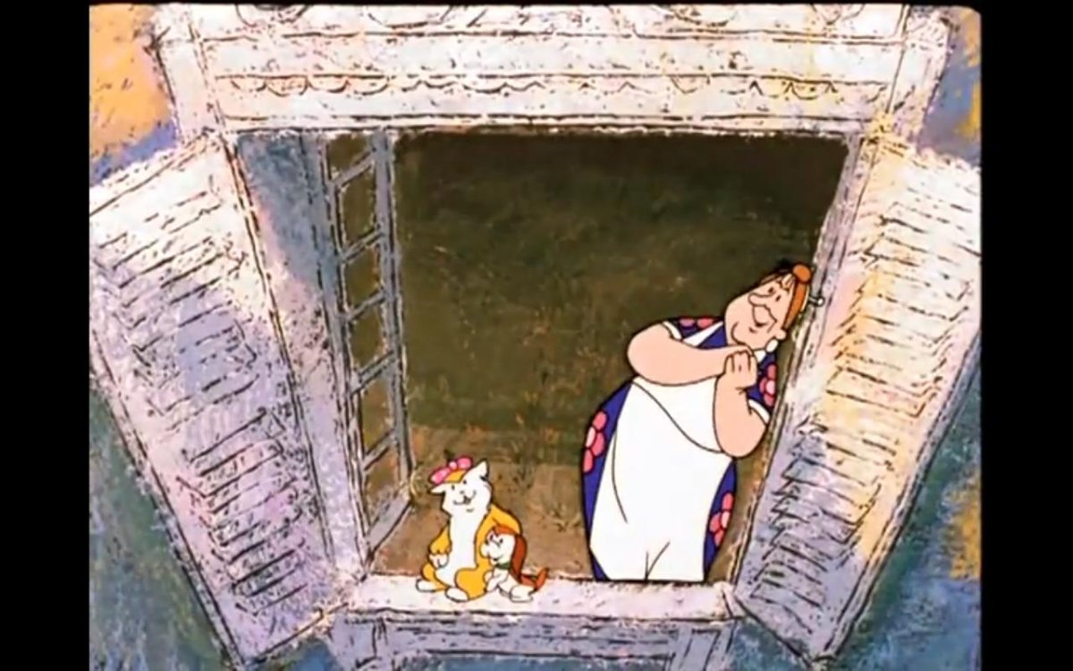 Малыш и Карлсон мультфильм 1968 город