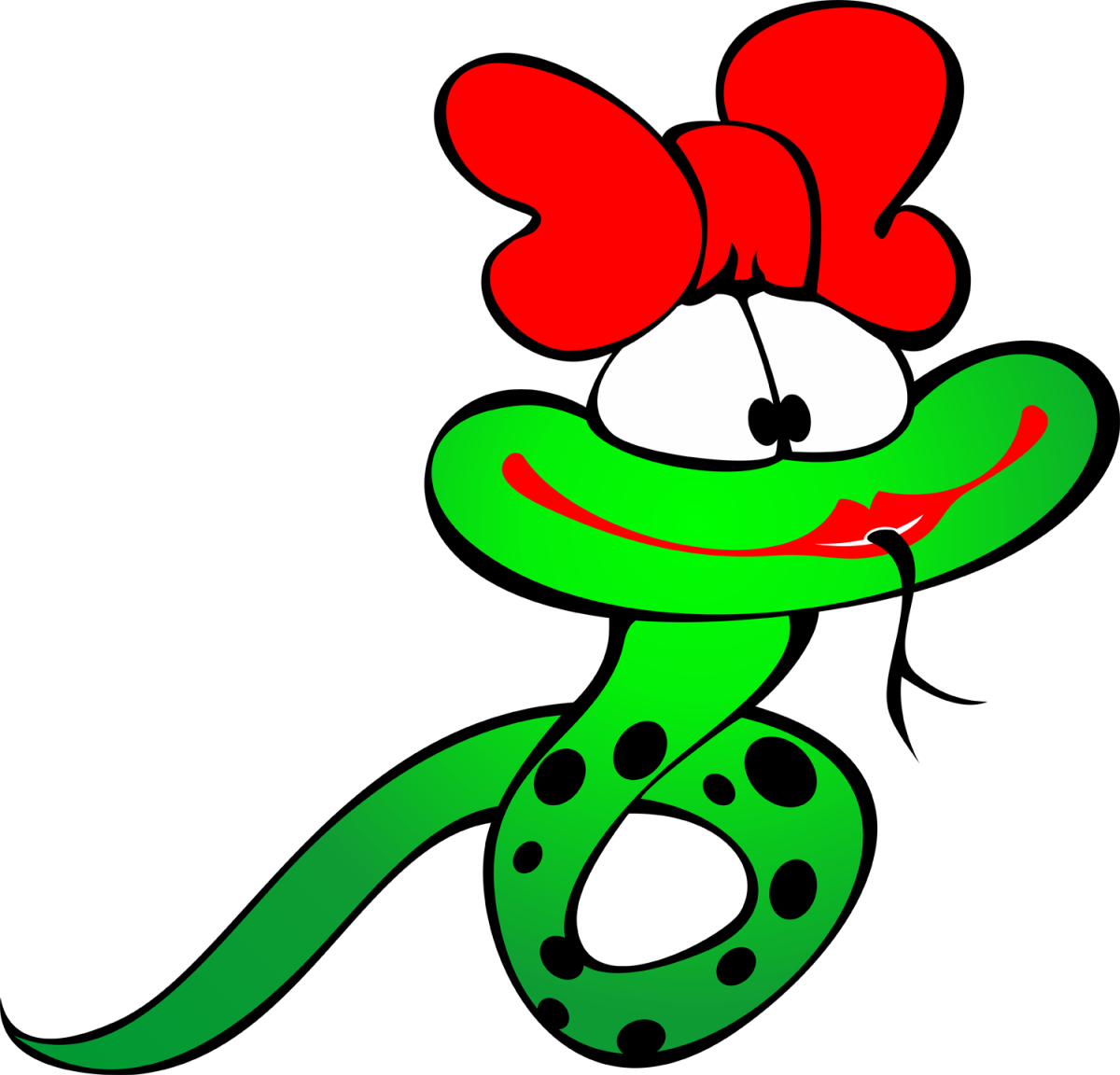 Веселая змейка