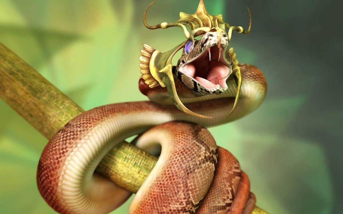 Сказочный змей