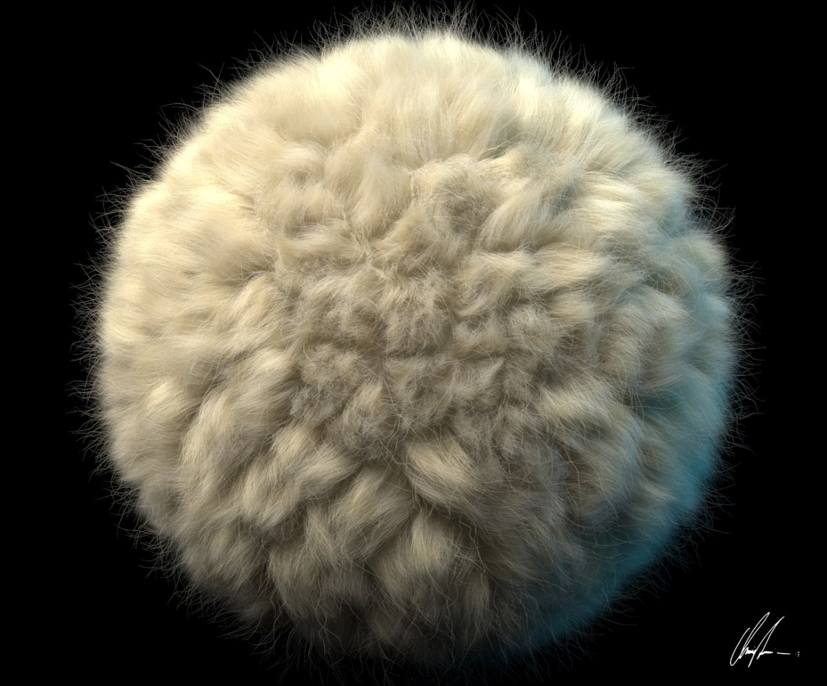 Текстура шерсти паттерн