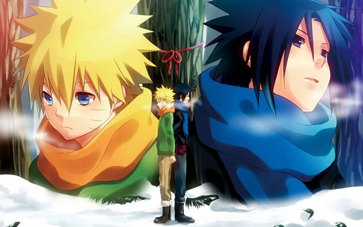 Наруто и Саске