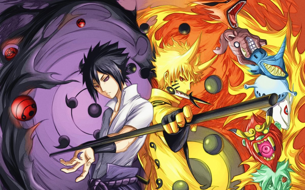 Наруто космос обои на телефон