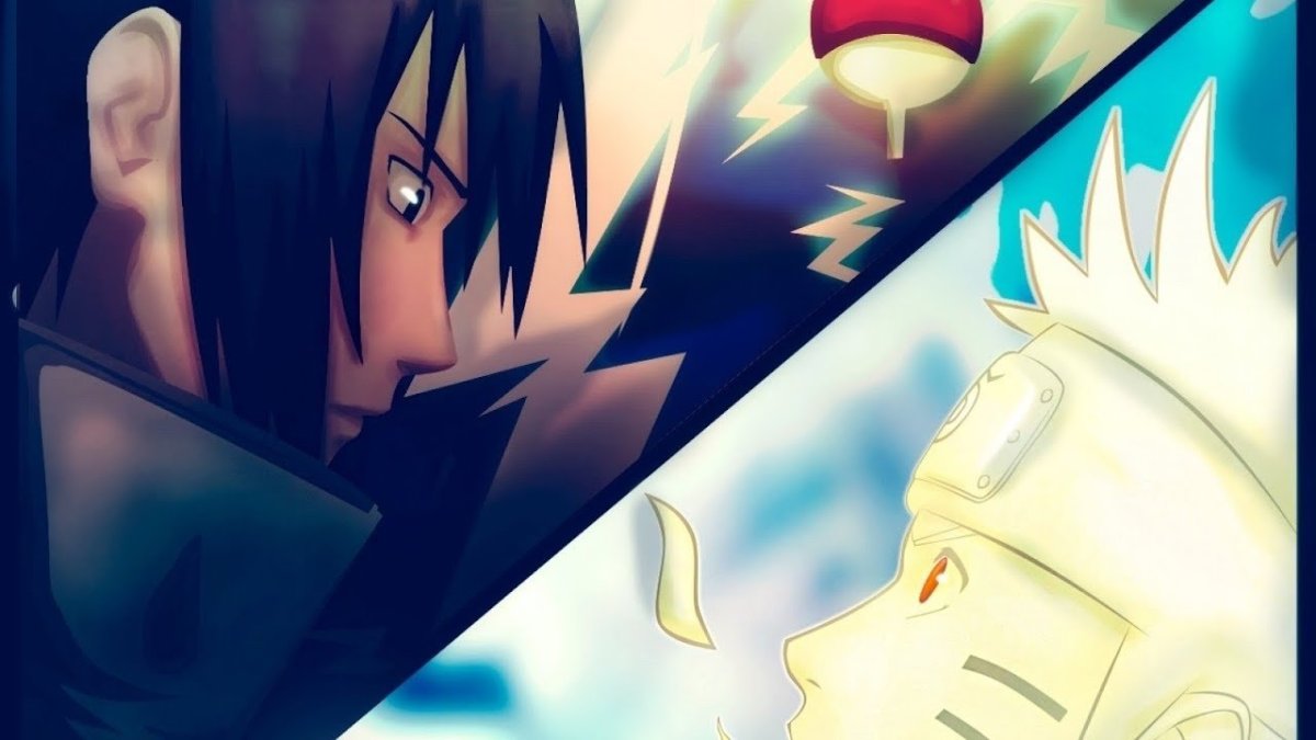 Саске Учиха и Наруто Узумаки