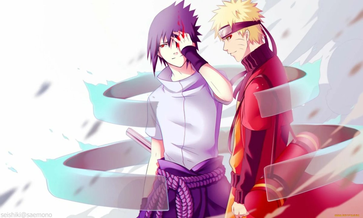 Наруто Саске Учиха арт