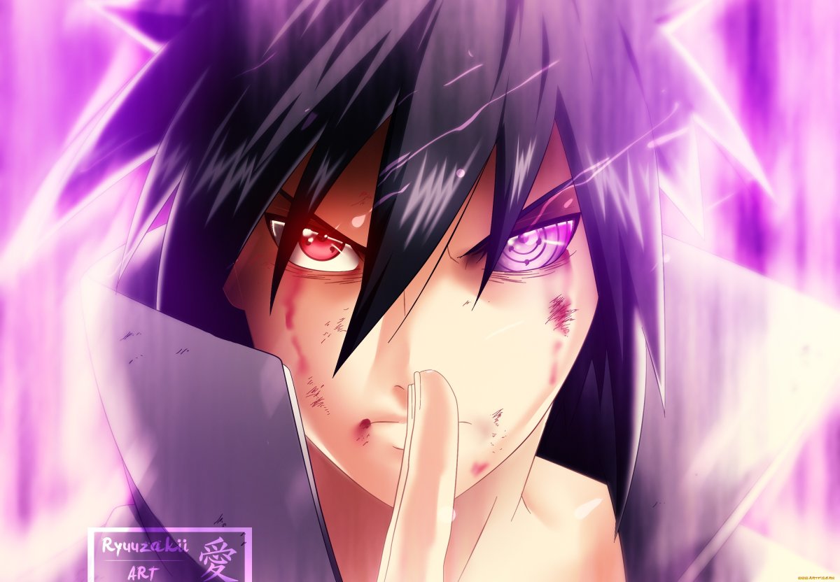 Аниме Наруто Саске