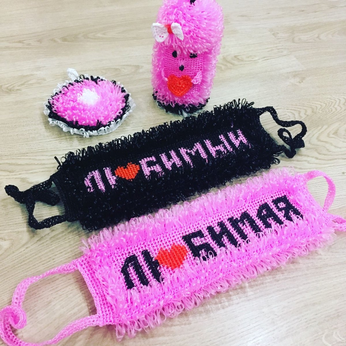 Мочалка банные штучки 40044