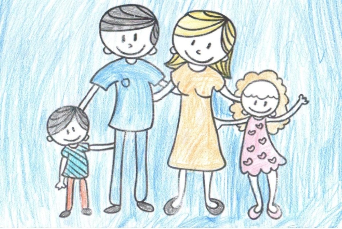 Большая дружная семья