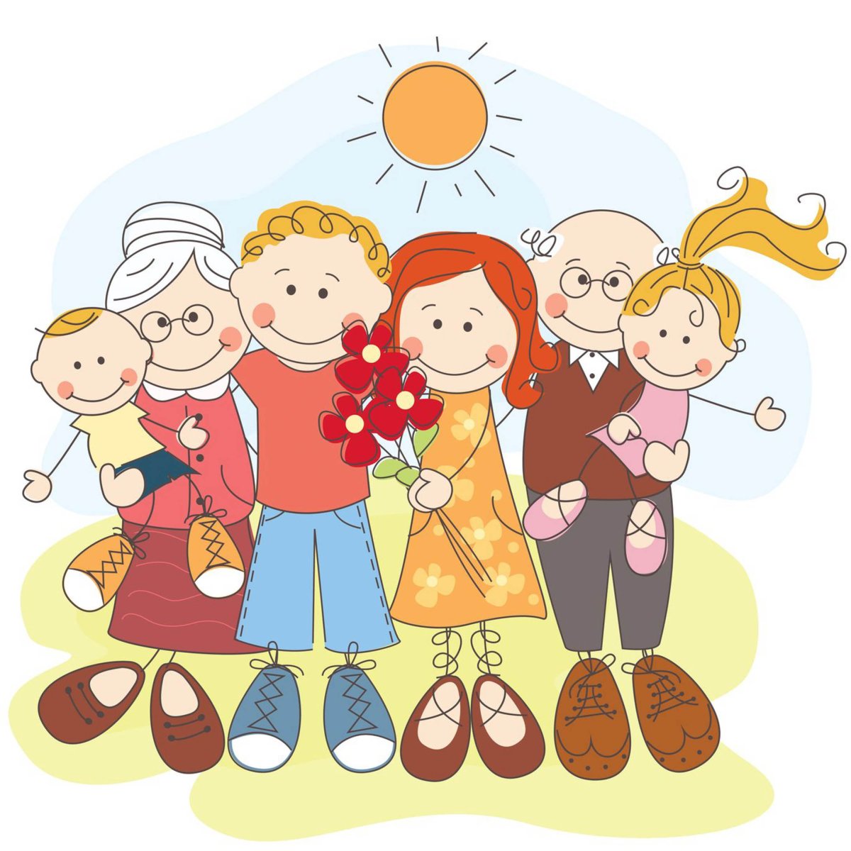 Многодетная семья