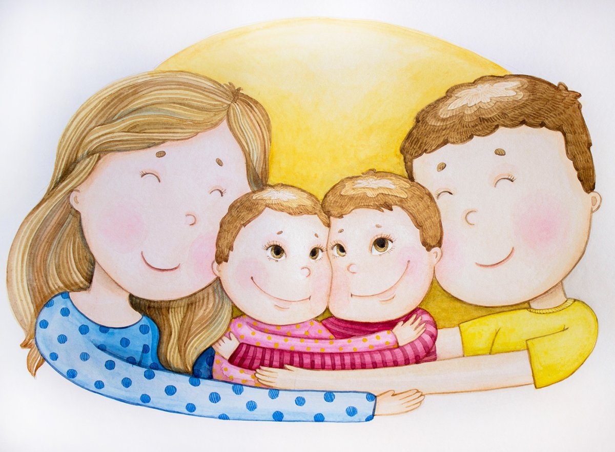 Дружная семья