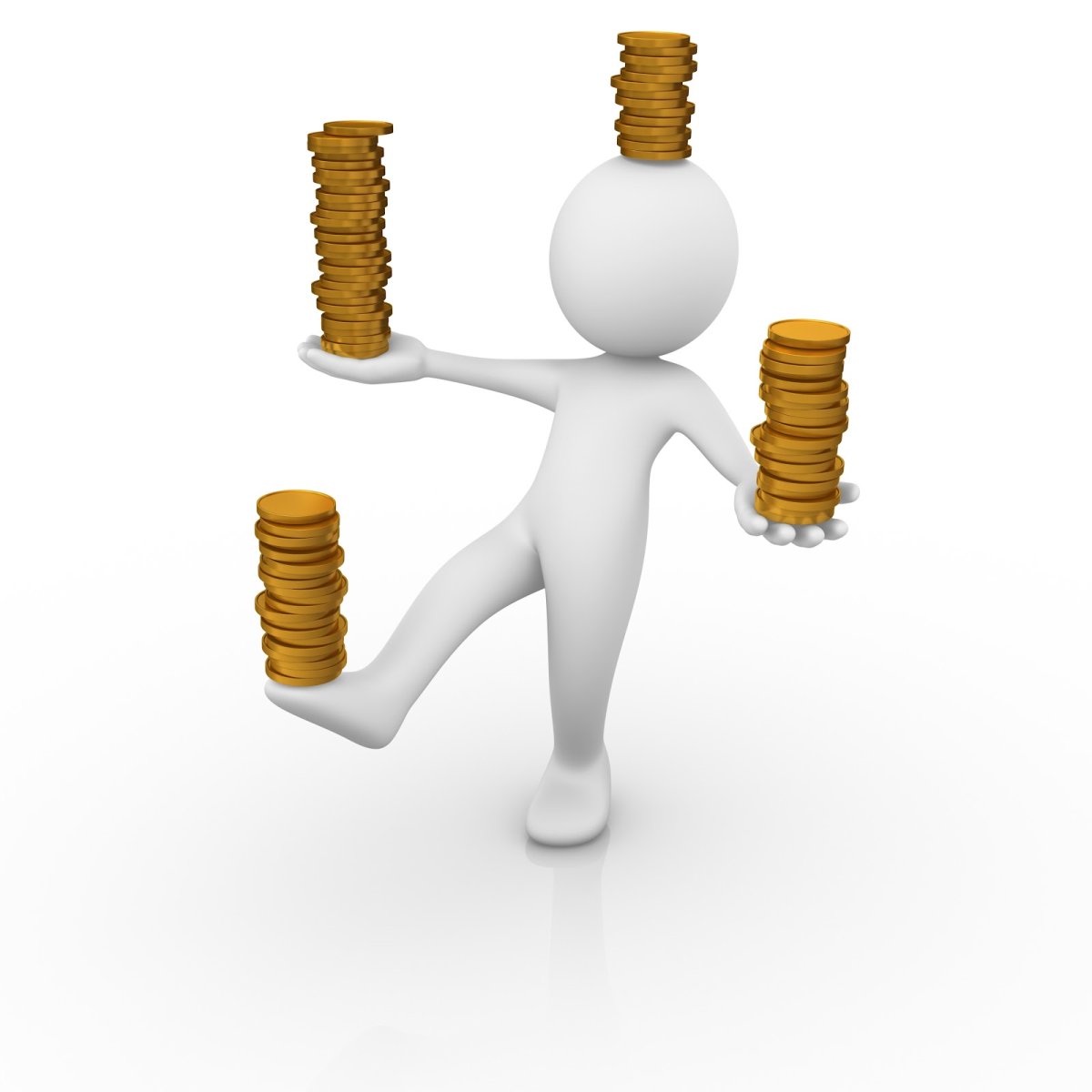 Затраты человечки