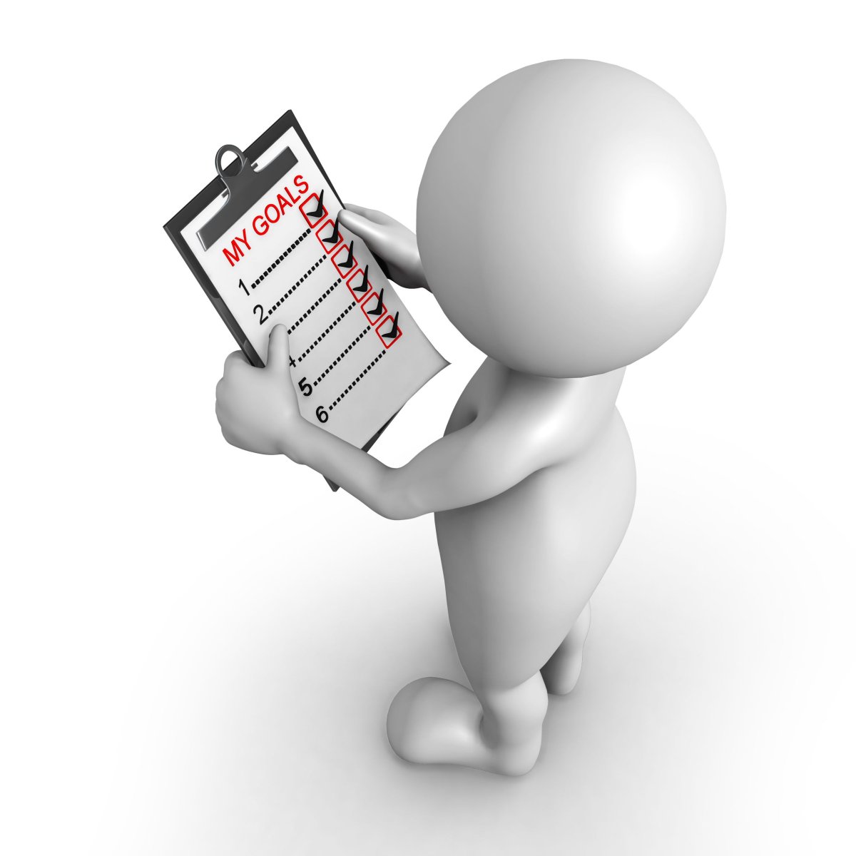 Человечек со списком