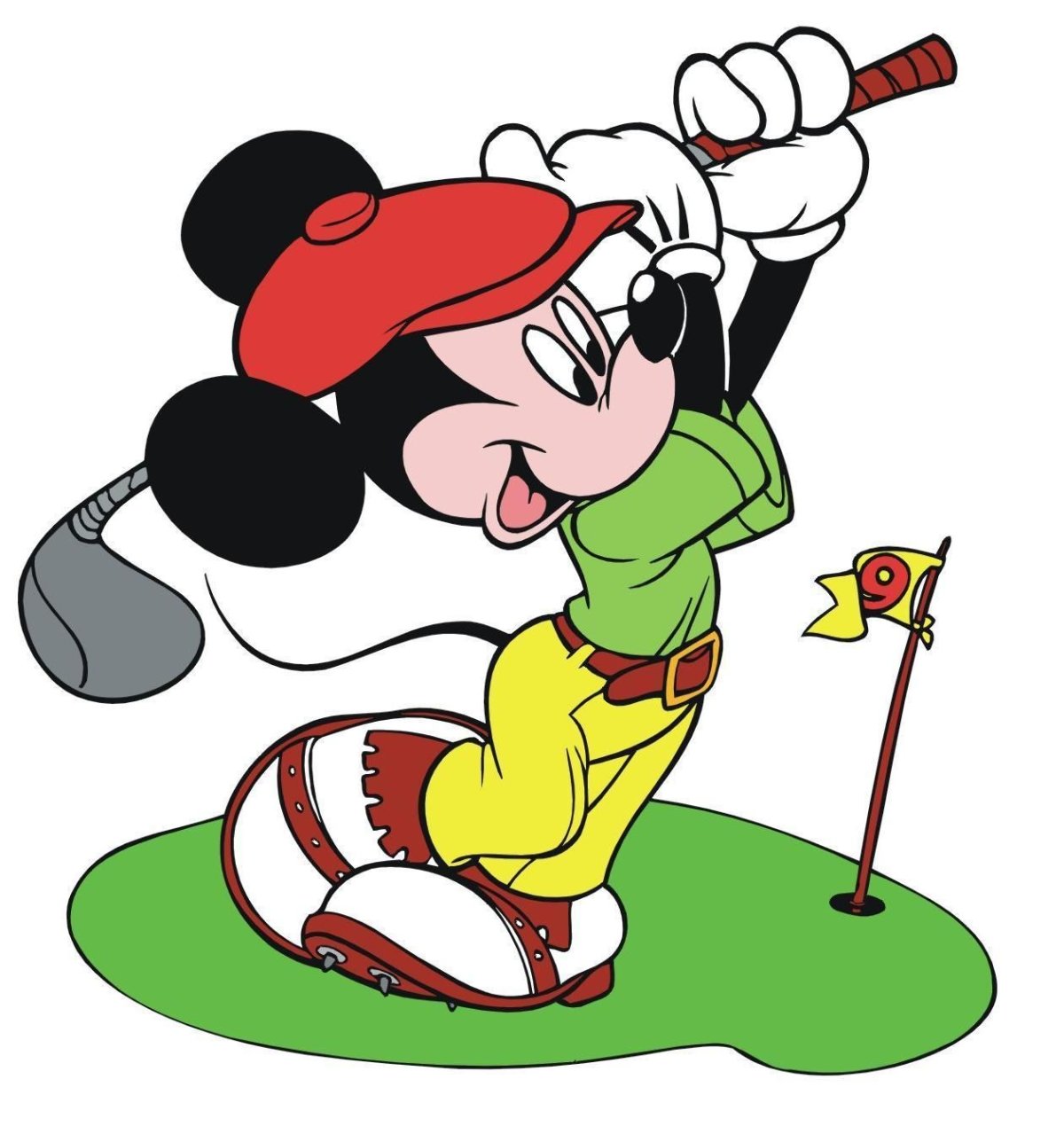 Минни Маус спорт