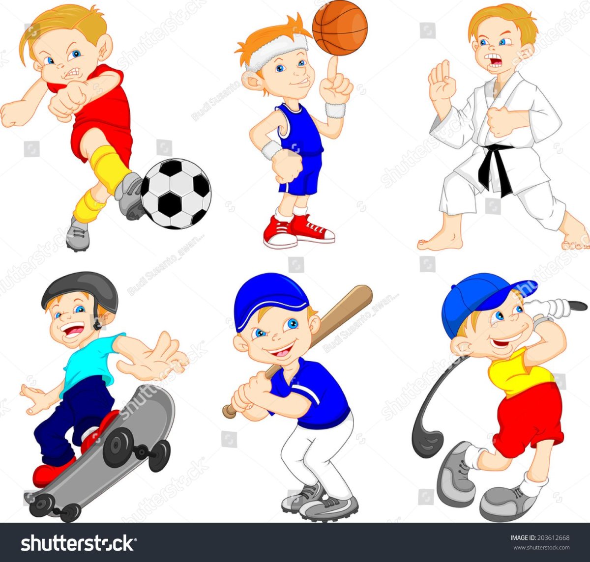 Фигурки спортсменов для детей