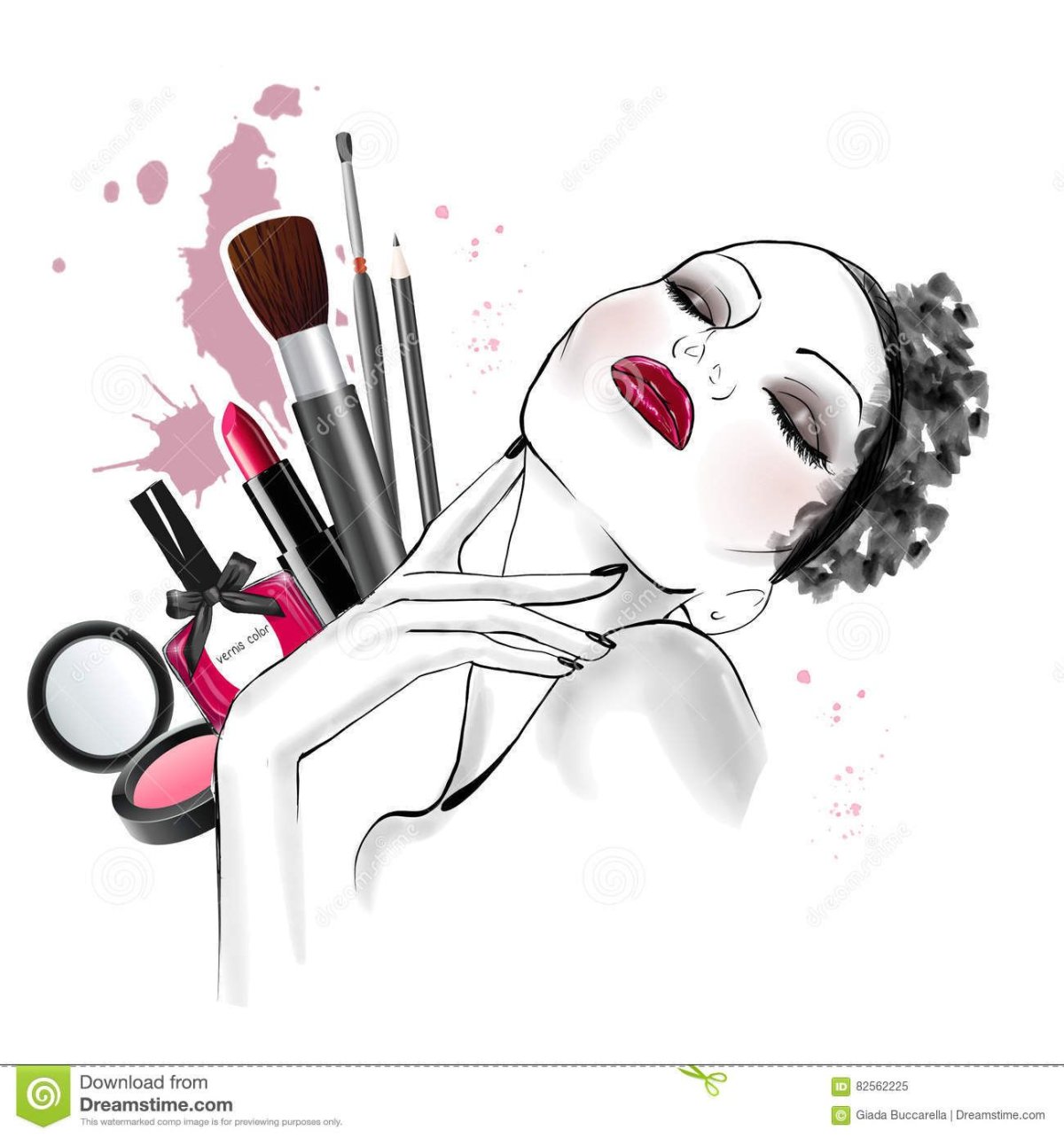 Нужна модель на макияж